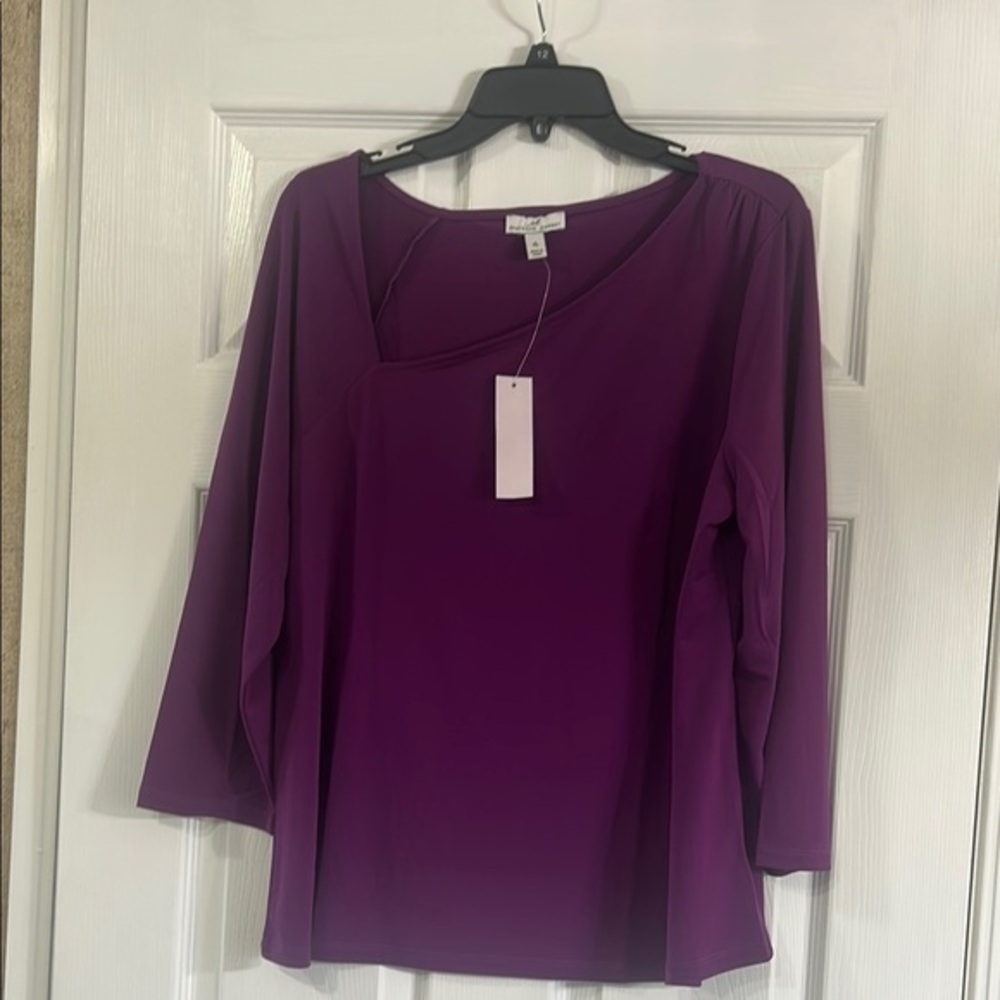Elegant Purple Women's Top